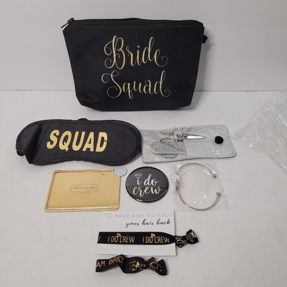 4 Bride Squad Gift Set Bags. - Picture 4 of 10